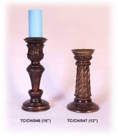 WOODEN CANDLE HOLDER ( WC-004 )